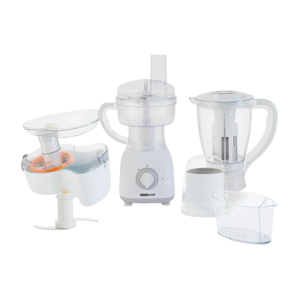 Black&white food processor